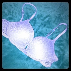 Light blue push up bra SO